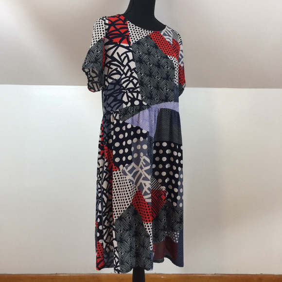 Anthropologie Dresses & Skirts - Anthropologie Lili's Closet Mixed Print Dress